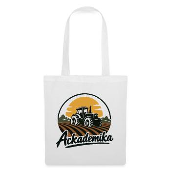 Ackademika - Akademiker - Wortspiel - Stoffbeutel - Weiß - Vorne