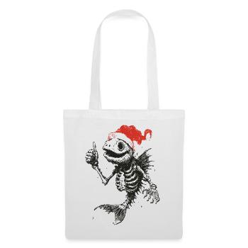 Merry Fishmass - Stoffbeutel - Weiß - Vorne