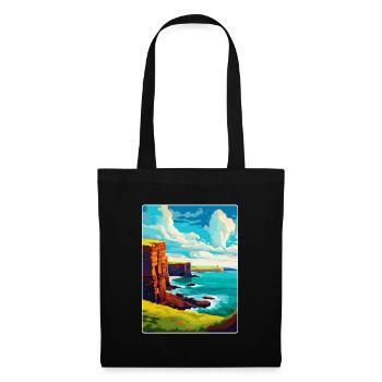 Orkney Islands Scotland Uk Travel Poster Souvenir - Tote Bag - black - Front