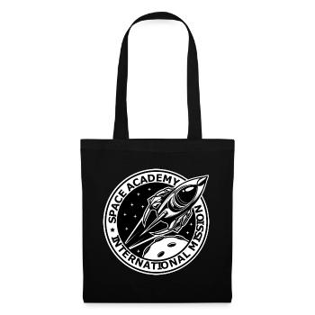 Space Academy International Vintage - Stoffbeutel - Schwarz - Vorne