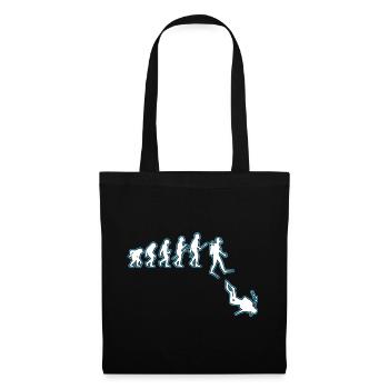 Taucher Evolution - Stoffbeutel - Schwarz - Vorne