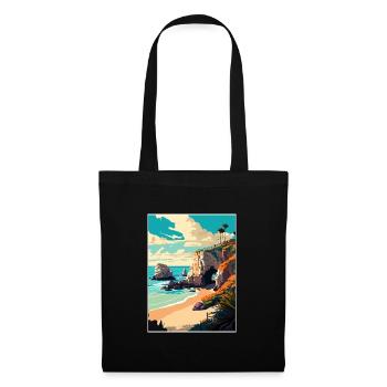 El Matador California Cali Vintage Reiseposter - Stoffbeutel - Schwarz - Vorne