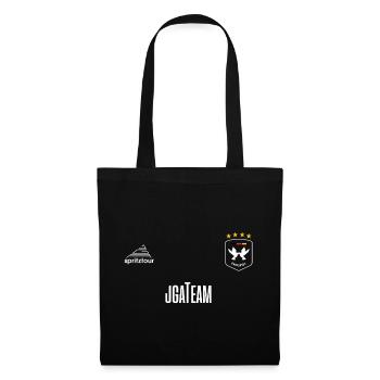 JGA - Trikot - JGA TEAM - Weiße Schrift - Stoffbeutel - Schwarz - Vorne
