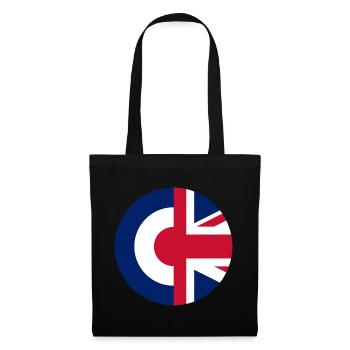 Britische Mods - Stoffbeutel - Schwarz - Vorne