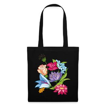 Spring Flowers - Tote Bag - black - Front