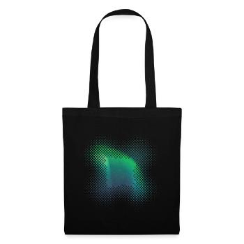 Polarlicht Aurora Borealis Nordlichter - Stoffbeutel - Schwarz - Vorne
