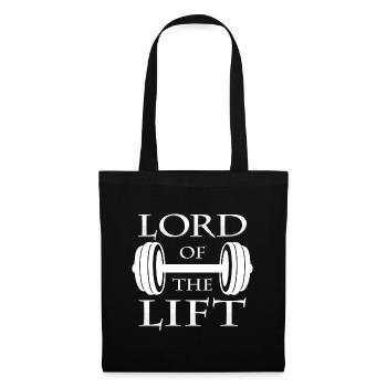 dumbbell - Tote Bag - black - Front