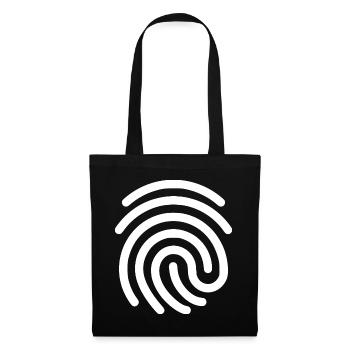 Finger ID - Stoffbeutel - Schwarz - Vorne