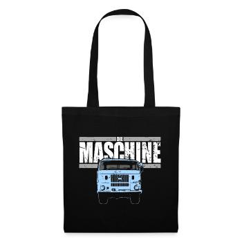 W50 - Die Maschine - Stoffbeutel - Schwarz - Vorne