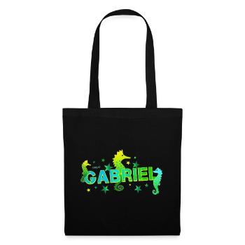 Gabriel - Stoffbeutel - Schwarz - Vorne