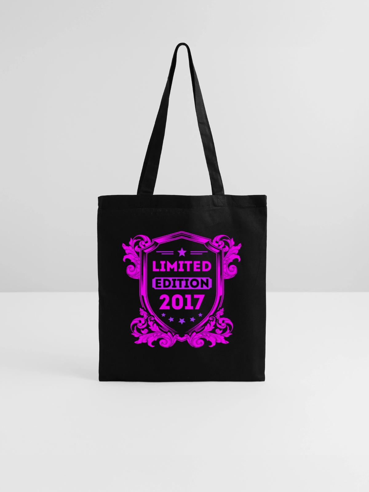 2017 - Stoffbeutel - Schwarz - Vorne
