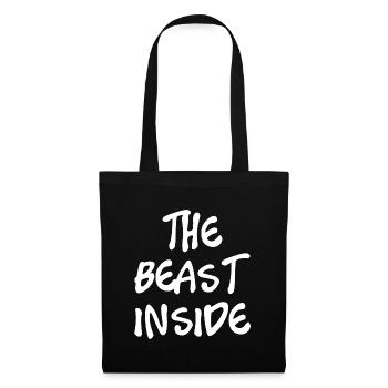 The Beast inside - Stoffbeutel - Schwarz - Vorne