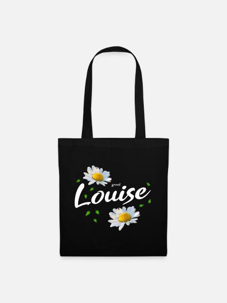 Louise - Stoffbeutel - Schwarz