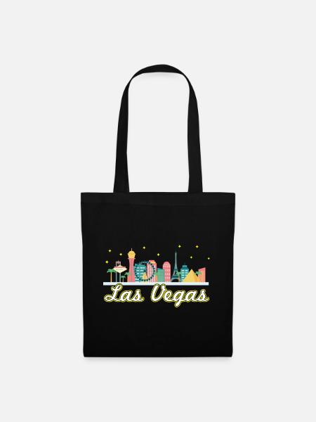 Las Vegas Strip - Stoffbeutel - Schwarz