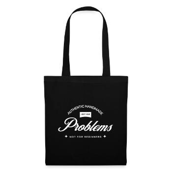 Handmade Problems – Just Ask! - Stoffbeutel - Schwarz - Vorne