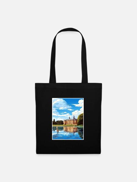 Potsdam Deutschland Vintage Reiseposter WPA Souvenir - Stoffbeutel - Schwarz