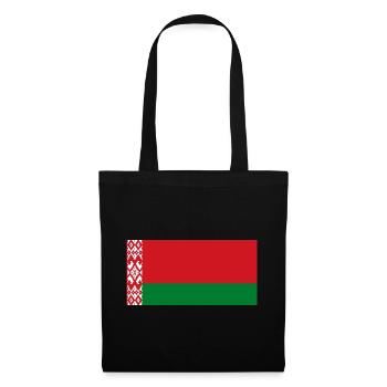 Belarus - Stoffbeutel - Schwarz - Vorne
