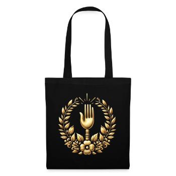 Gourmet Fork Logo - Tote Bag - black - Front