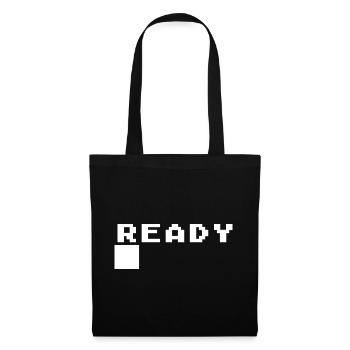 BASIC Ready - Stoffbeutel - Schwarz - Vorne