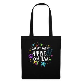 Hippie - Stoffbeutel - Schwarz - Vorne