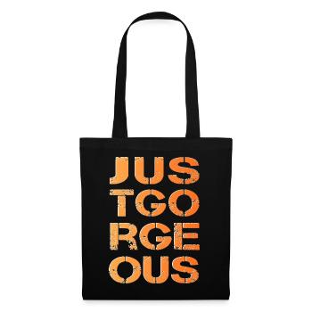 einfach die Beste der Beste just gorgeous - Stoffbeutel - Schwarz - Vorne