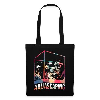Fesselndes Aquascaping Aquarium - Stoffbeutel - Schwarz - Vorne