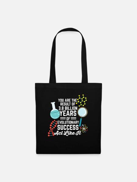 Result of Evolution Biology - Stoffbeutel - Schwarz