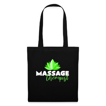 massage - Tote Bag - black - Front
