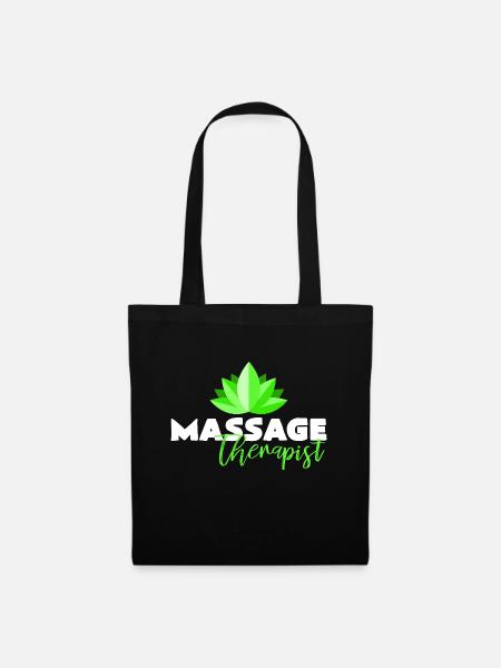 Massage - Sac en tissu - noir
