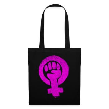 Feminist Emancipation Feminsm Feminism Equality - Tote Bag - black - Front