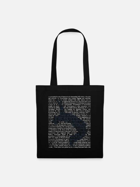 Freerunning Parkour Geschenk - Stoffbeutel - Schwarz