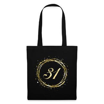31 - Stoffbeutel - Schwarz - Vorne