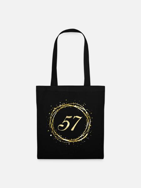 57 - Stoffbeutel - Schwarz