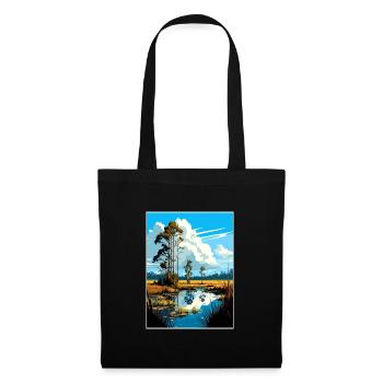 Big Cypress National Preserve Florida Souvenir - Stoffbeutel - Schwarz - Vorne