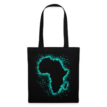 Afrika - Stoffbeutel - Schwarz - Vorne
