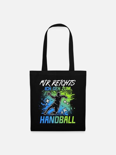 Handballer Handball Spieler Spruch Handballspieler - Stoffbeutel - Schwarz