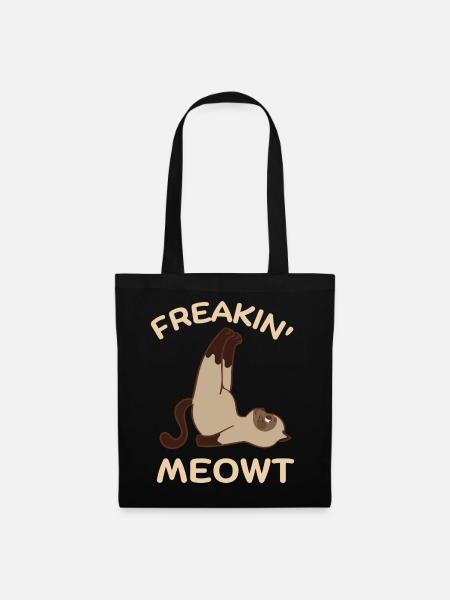 Freakin Meowt - Stoffbeutel - Schwarz