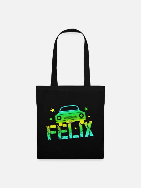 Felix Geburtstag Felix - Stoffbeutel - Schwarz