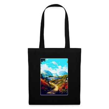 Eden Project England Uk Travel Poster Souvenir WPA - Tote Bag - black - Front