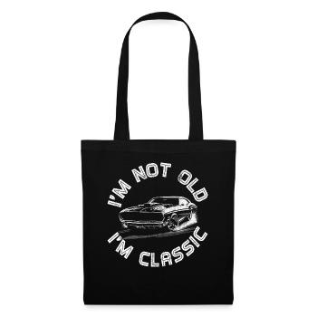 Im not old im Classic Vintage Car Gifts - Tote Bag - black - Front