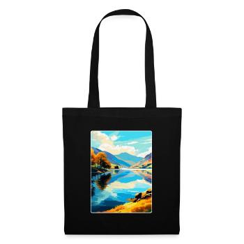 Ullswater Lake District Travel Poster Souvenir WPA - Tote Bag - black - Front