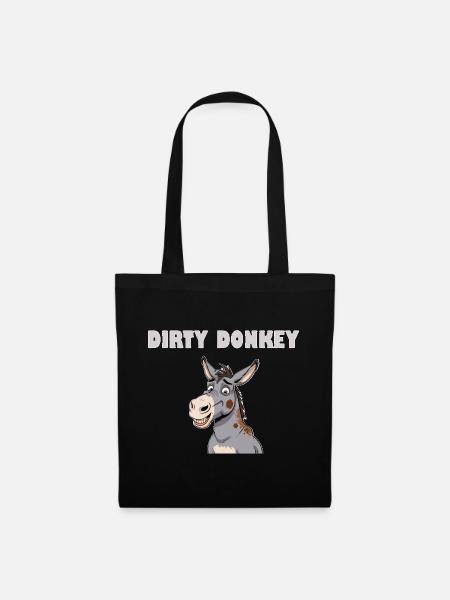 DIRTY DONKEY - Stoffbeutel - Schwarz