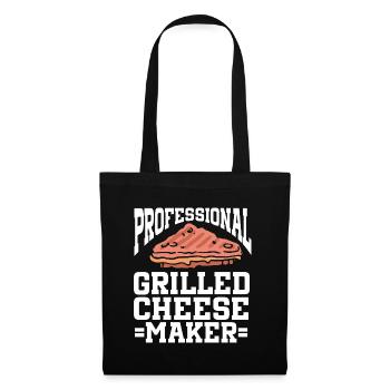 Cheese Making Cheese Lover - Stoffbeutel - Schwarz - Vorne