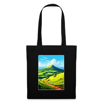 Duncryne Hill Stirling Vintage Reiseposter WPA - Stoffbeutel - Schwarz - Vorne