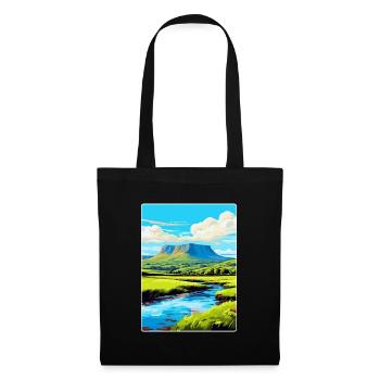 Brecon Beacons Wales Uk Travel Poster Souvenir WPA - Tote Bag - black - Front