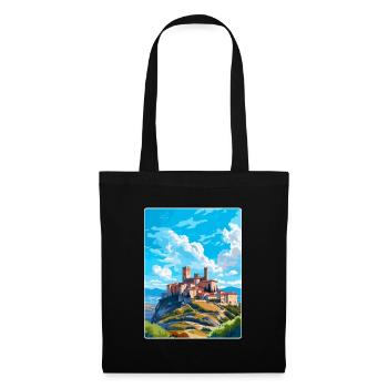 Avila Spain Vintage Travel Poster WPA Art Souvenir - Tote Bag - black - Front