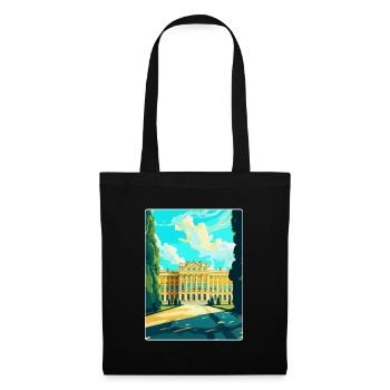 Schonbrunn Palace Austria Vintage Travel Poster - Tote Bag - black - Front