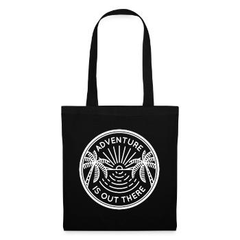 Adventure sea palm trees - Tote Bag - black - Front