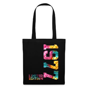 49TH BIRTHDAY LIMITED EDITION 1977 - Tote Bag - black - Front
