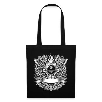 Grill BBQ Logo - Tote Bag - black - Front